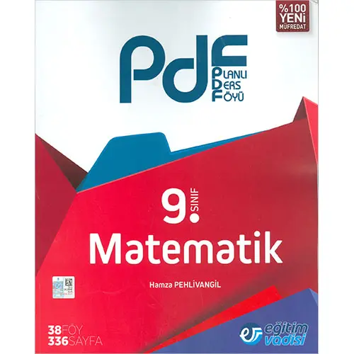 Eğitim Vadisi 9.Sınıf Matematik PDF Planlı Ders Föyü