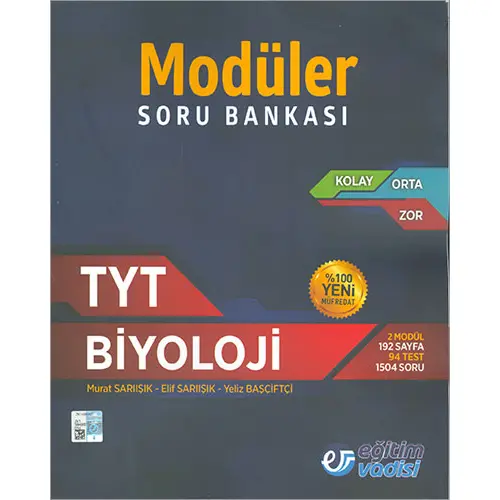 Eğitim Vadisi TYT Biyoloji Modüler Soru Bankası