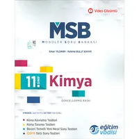 Eğitim Vadisi 11.Sınıf Kimya MSB Modüler Soru Bankası