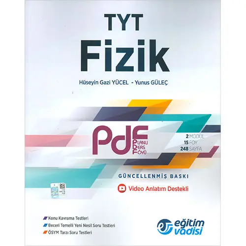 Eğitim Vadisi TYT PDF Fizik Video Anlatım Destekli