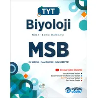 TYT Biyoloji MSB Multi Soru Bankası Eğitim Vadisi