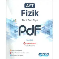 AYT Fizik PDF Planlı Ders Föyü Eğitim Vadisi