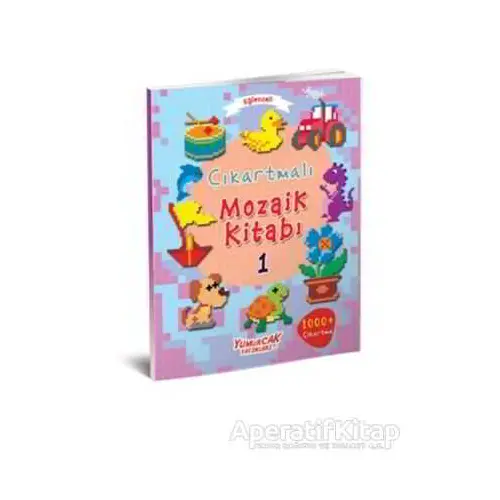 Eğleceli Çıkartmalı Mozaik Serisi (4 Kitap Takım) - Kolektif - Yumurcak Yayınları