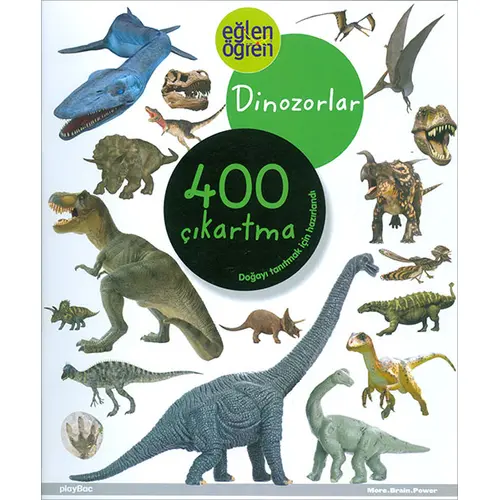 Eğlen Öğren Dinozorlar 400 Çıkartma Dstil Tasarım İletişim Yayınları