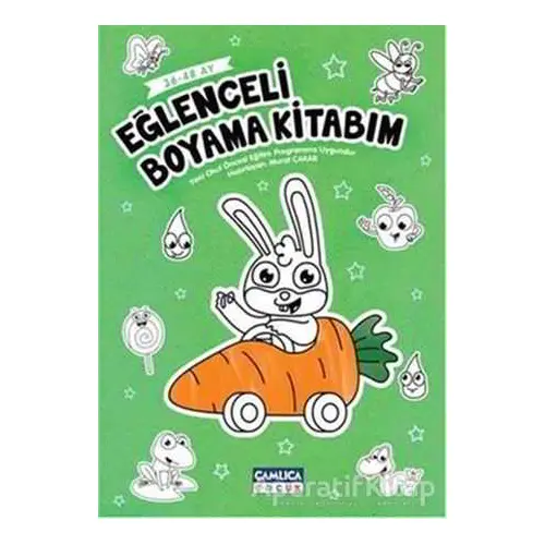 Eğlenceli Boyama Kitabım - Murat Çakar - Çamlıca Çocuk Yayınları