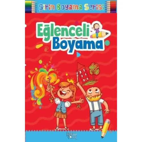 Eğlenceli Boyama Şirin Boyama Serisi Koloni Çocuk