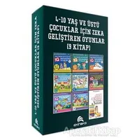 4-10 Yaş ve Üstü Çocuklar İçin Zeka Geliştiren Oyunlar (9 Kitap) - Kolektif - Ekinoks Yayın Grubu