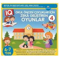 Okul Öncesi Çocuklar İçin Zeka Geliştiren Oyunlar - 4 - Kolektif - Ekinoks Yayın Grubu