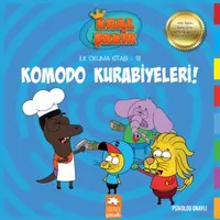 Komodo Kurabiyeleri! - Kral Şakir İlk Okuma Kitabım 18 - Varol Yaşaroğlu - Eksik Parça Yayınları