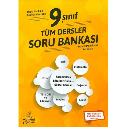 Element 9.Sınıf Tüm Dersler Soru Bankası