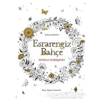 Esrarengiz Bahçe Sanatçı Versiyonu - Boya, Kopar, Çerçevele! - Johanna Basford - EDAM