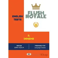 Flush Royale English Tests 2 - Emre Özçelik - Tilki Kitap