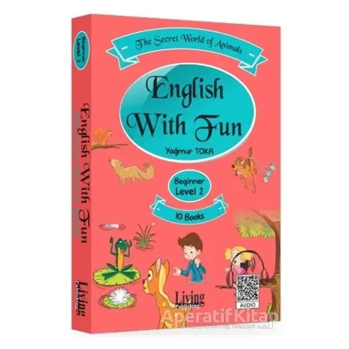 English With Fun Level 2 - 10 Kitap - Yağmur Toka - Living English Dictionary
