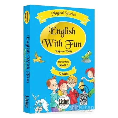 English With Fun Level 3 - 10 Kitap - Yağmur Toka - Living English Dictionary