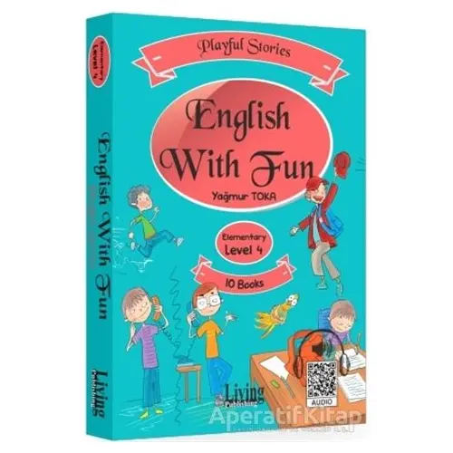 English With Fun Level 4 - 10 Kitap - Yağmur Toka - Living English Dictionary