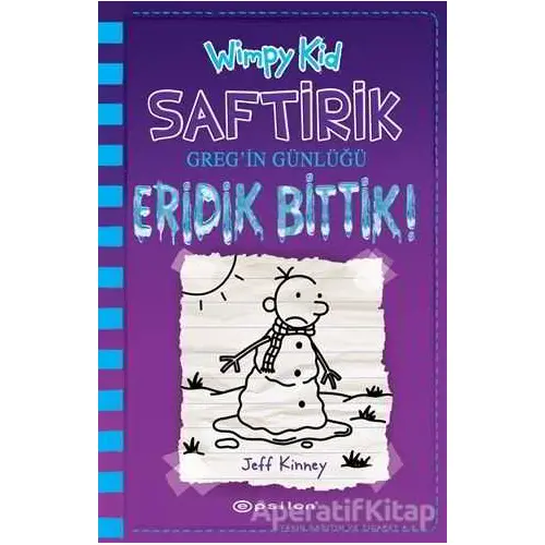 Eridik Bittik! - Saftirik Gregin Günlüğü 13 - Jeff Kinney - Epsilon Yayınevi