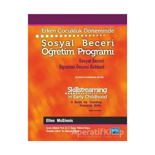 Erken Çocukluk Döneminde Sosyal Beceri Öğretim Programı - Research Press - Nobel Akademik Yayıncılık