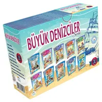 Büyük Denizciler Serisi 10 Kitap Seti Maviçatı Yayınları