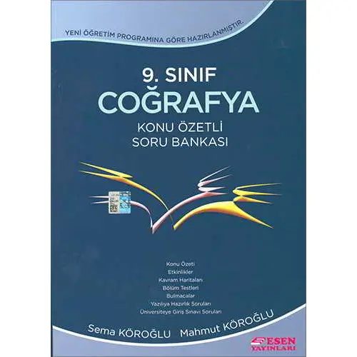 Esen 9.Sınıf Coğrafya Konu Özetli Soru Bankası