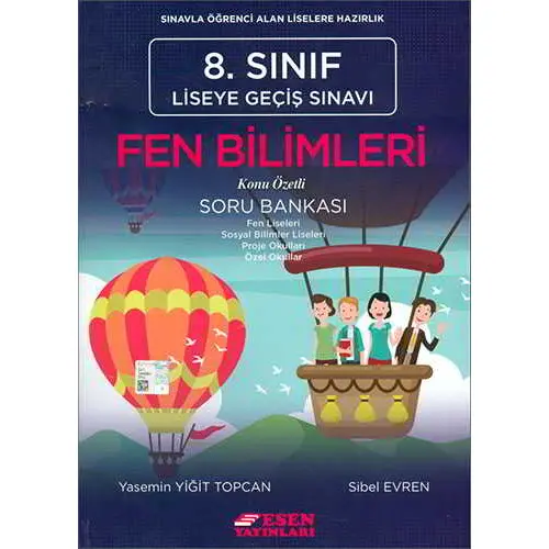 Esen LGS 8.Sınıf Fen Bilimleri Soru Bankası (Kampanyalı)