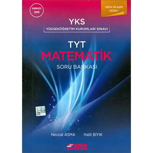 Esen TYT Matematik Soru Bankası Orta ve İleri Düzey Kırmızı Seri