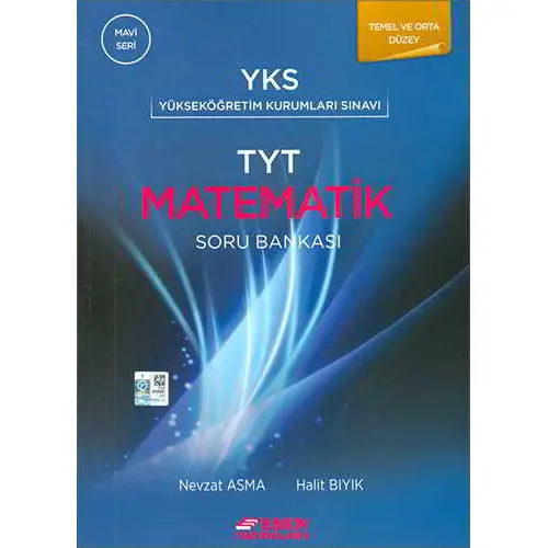 Esen TYT Matematik Soru Bankası Temel ve Orta Düzey Mavi Seri
