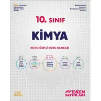 10.Sınıf Kimya Konu Özetli Soru Bankası Esen Yayınları