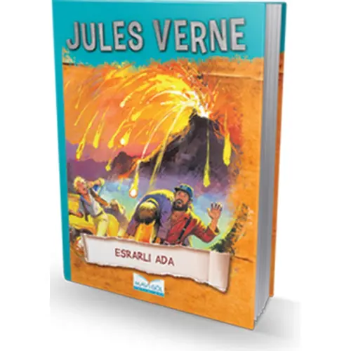 Esrarlı Ada Ciltli - Jules Verne - Mavi Göl Yayınları