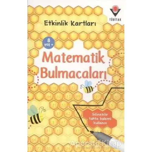 Etkinlik Kartları Matematik Bulmacaları - Sarah Khan - TÜBİTAK Yayınları