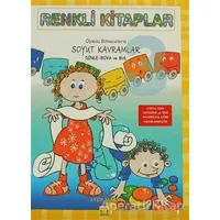 Renkli Kitaplar - 3 Öykülü Bilmecelerle Soyut Kavramlar Dinle Boya ve Bul