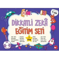 Dikkatli Zeka Eğitim Seti 1. Kitap - 5 Yaş - Neşe Duran - Beyaz Balina Yayınları