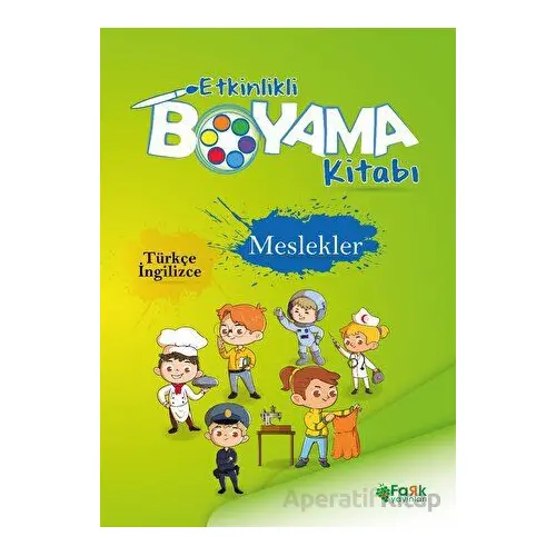 Etkinlikli Boyama Kitabı Meslekler - Kolektif - Fark Yayınları