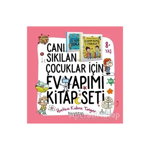 Ev Yapımı 2’li Kitap Seti - Canı Sıkılan Çocuklar İçin - Hatice Kübra Tongar - Hayykitap