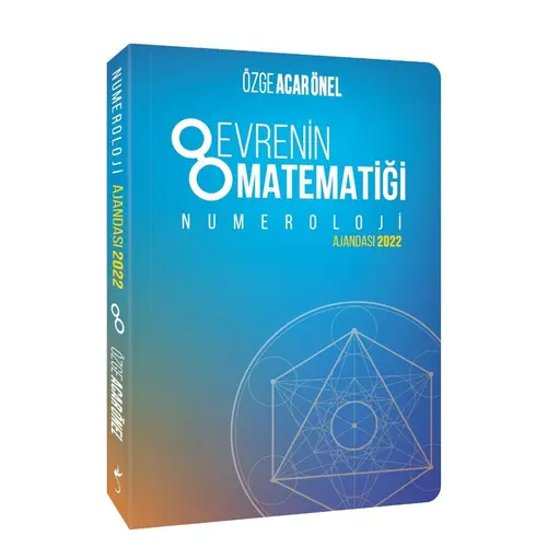 Evrenin Matematiği - Numeroloji Ajandası 2022 - Özge Acar Önel - İndigo Kitap