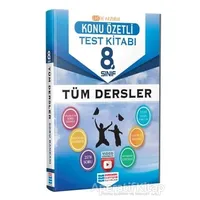 8. Sınıf Tüm Dersler Konu Özetli Video Çözümlü Test Kitabı - Kolektif - Evrensel İletişim Yayınları