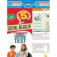 5. Sınıf Sosyal Bilgiler Yeni Nesil Yaprak Test - Kolektif - Evrensel İletişim Yayınları