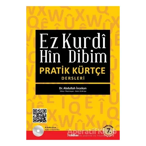 Ez Kurdi Hin Dibim - Pratik Kürtçe Dersleri - Abdullah İncekan - Nubihar Yayınları