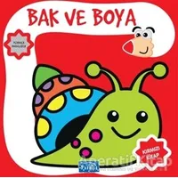 Bak ve Boya - Kırmızı Kitap - Kolektif - Parıltı Yayınları