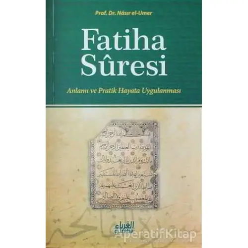 Fatiha Suresi - Nasır el-Umer - Guraba Yayınları