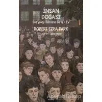 İnsan Doğası - Robert Ezra Park - Pinhan Yayıncılık