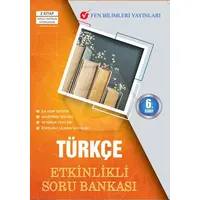 Fen Bilimleri Yayınları 6.Sınıf Türkçe Etkinlikli Soru Bankası