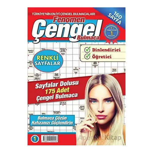 Fenomen Çengel Bulmaca 1 - Kolektif - Maxi Yayıncılık