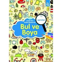 Bul ve Boya - Mavi Kitap - Ferhat Çınar - 0-6 Yaş Yayınları