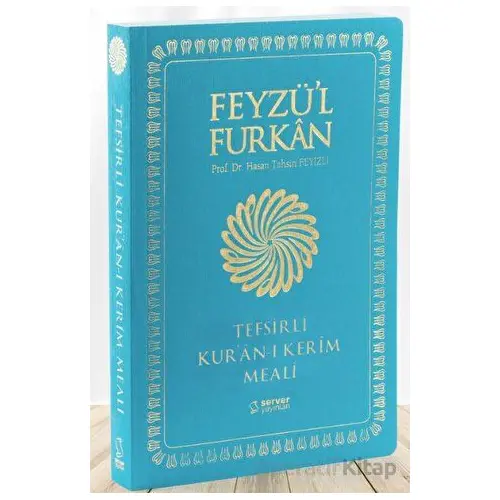 Feyzül Furkan Tefsirli Kuran-ı Kerim Meali (Büyük Boy - Tefsirli Meal - İNCE CİLT) TURKUAZ