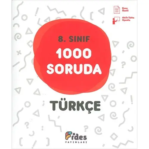 Fides 8.Sınıf 1000 Soruda Türkçe