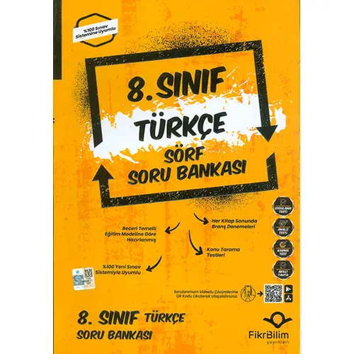 FikriBilim 8.Sınıf Türkçe Sörf Soru Bankası