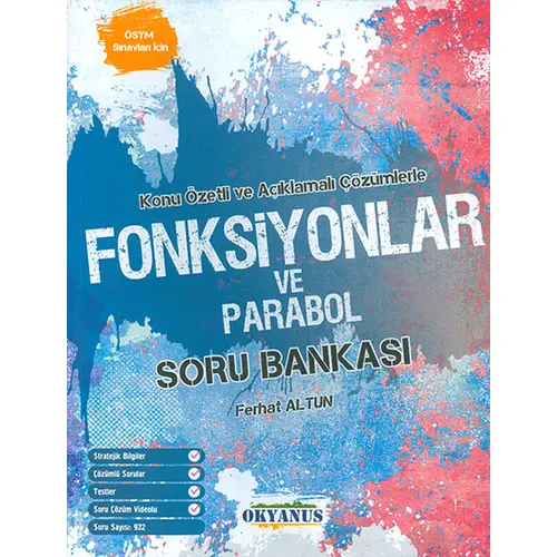 Fonksiyonlar ve Parabol Soru Bankası Okyanus Yayınları