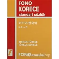 Fono Korece Standart Sözlük - Kolektif - Fono Yayınları