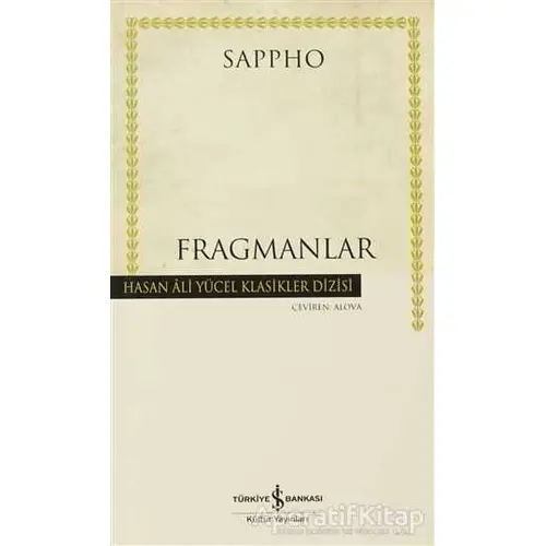 Fragmanlar - Sappho - İş Bankası Kültür Yayınları