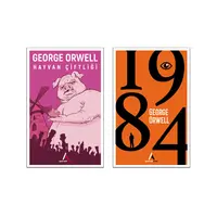 1984 ve Hayvan Çiftliği Seti (2 Kitap) George Orwell Aperatif Kitap Yayınları